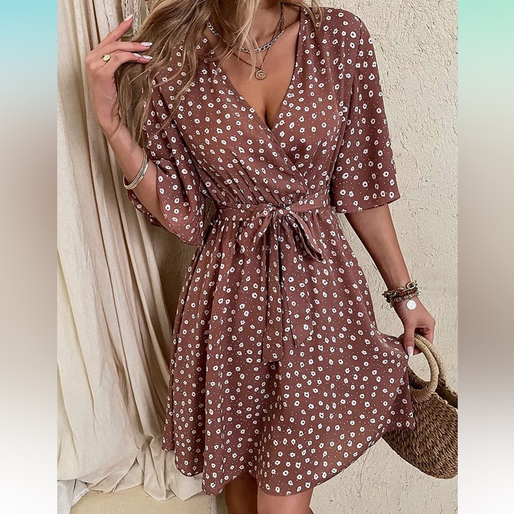 NWOT Pink Short sleeve dress